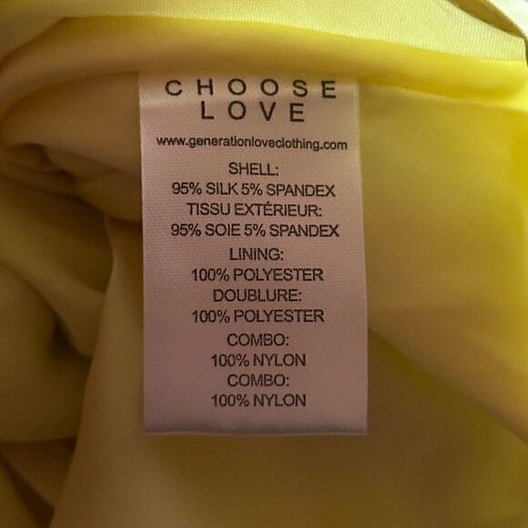 Generation Love | NWTs Catarina Satin Silk Slip Dress Size Small - Picture 12 of 13